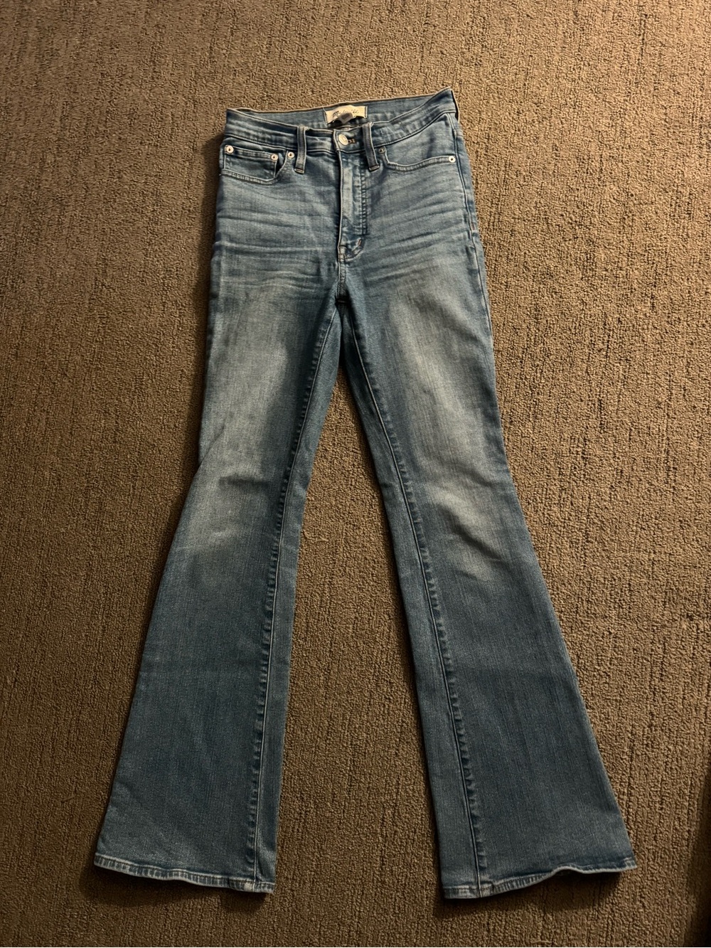 Madewell Light Blue Bootcut Jeans